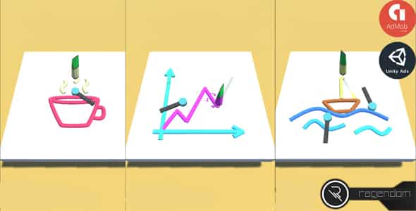 Block Painter – Complete Unity Game + Admob