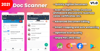 CS Scanner – Document Scanner and PNG to PDF Scanner App CamScanner Clone