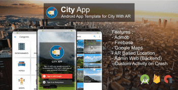 City App (Firebase, Admob, Augmented Reality)