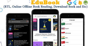 Edu Ebook – Flutter Ebook App + Admin Panel