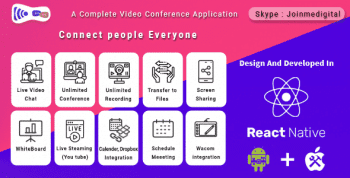 JoinMe Video Conference Tool (Android + iOS + Web APP + Desktop)