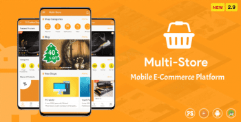 Multi-Store ( Mobile eCommerce Android App, Mobile Store App ) 2.8