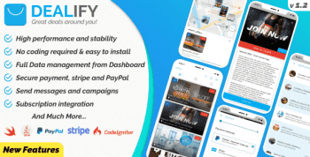 Offers & Deals – Advanced Order System – Native Apps iOS & Android – v1.2