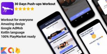 Push-ups Workout – Android Workout Application