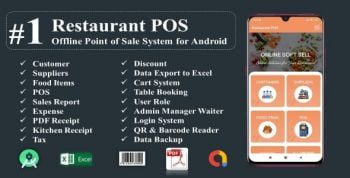 Restaurant POS-Offline Point of Sale System for Android