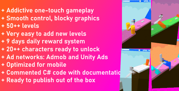 Unity game Template – Stair Climber