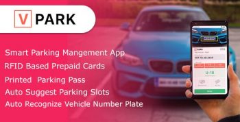 V-Park ( Smart parking managment App )