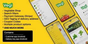 Vegi – The Ultimate Grocery – Food – Milk Ordering app with Delivery boy android