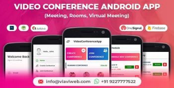 Video Conference Android App (Meeting, Rooms, Virtual Meeting)
