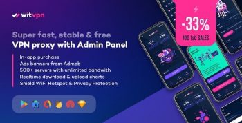 WitVPN – super fast, secure, stable & free VPN proxy for Android