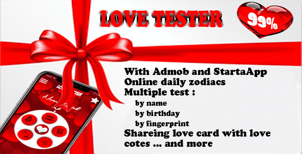 love tester and daily zodiacs