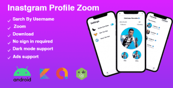 Zoom and download any Instagram profile picture to see it in full size