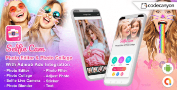 Android Selfie Live Camera - Photo Editor & Photo Collage (Android 10 Supported)