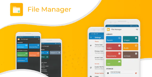 File Explorer and File manager android app – with admob