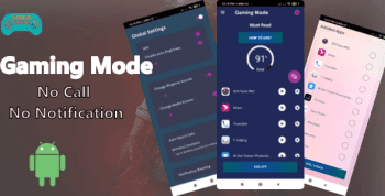 Gaming Mode - No Call & Notification Android app with AdMob