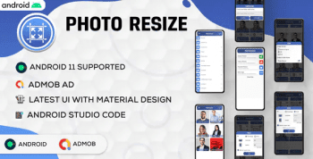 Photo Resizer – Image Compressor – Android Full App Code – Admob Ads V2.0