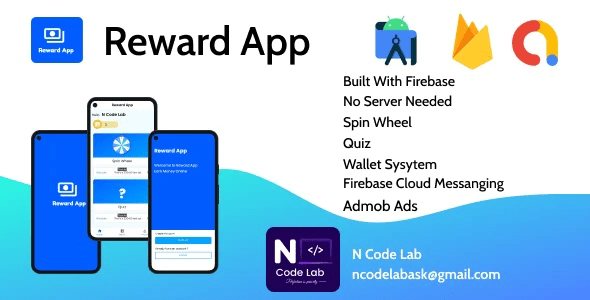 Reward app – Android Studio Rewarding App With Firebase