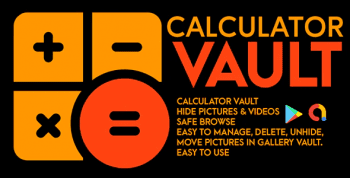 Secret Calculator Vault – Hide Photo & Lock Videos – Android Code – Admob Ads