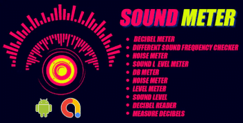 Sound Meter - Decibel meter & Noise meter | Sound Meter | Sound detector | |Android App | Admob ads