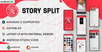 Video Splitter for WhatsApp Status – Video Status Splitter – Video Cutter – Android App -Admob V2.0