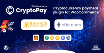 CryptoPay WooCommerce – Cryptocurrency payment plugin