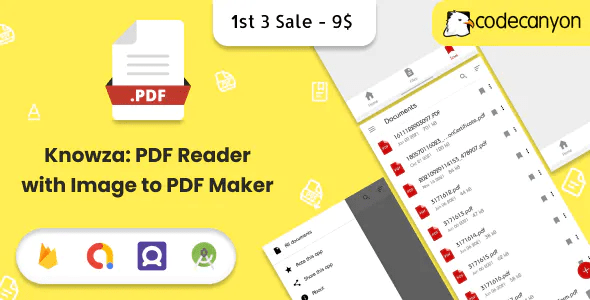 Knowza – pdf reader, pdf viewer, image to pdf – Android 11 Supported