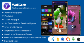 WallCraft Wallpapers and Ringtones app