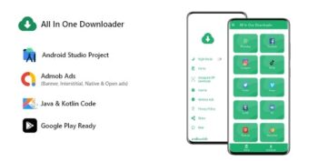 All In One Downloader - Status Saver & Video Downloader (ADMOB, ONESIGNAL, FIREBASE, FAN, INAPP)