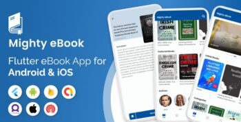 Mighty eBook – Flutter eBook Reader App with php backend