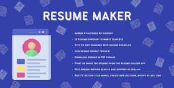 Resume Maker - CV Maker with Admob + Facebook mediation