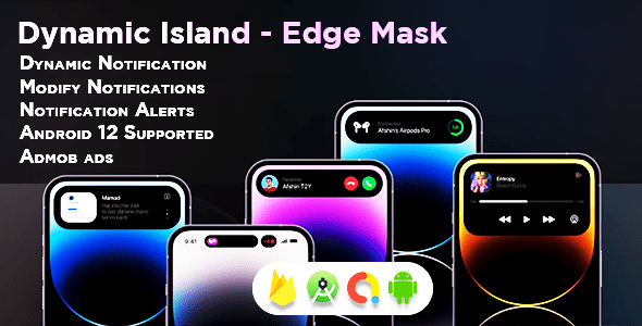 Edge Mask – Dynamic Island – iOS 16 |
