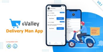 6Valley e-commerce - Delivery Man flutter app