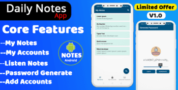 Notes – NotesPro App, Notepad And Daily Notes Notebook Quick Notes, Sticky Notes, Android App