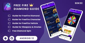 FreeFire Guide & Free FFF Diamond(Android 12 Supported and SDK 32 Integrated)