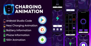 Battery Charging Annimation | Full Android App | Admob Ads