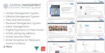System Journal Management and Peer Review System V1.4